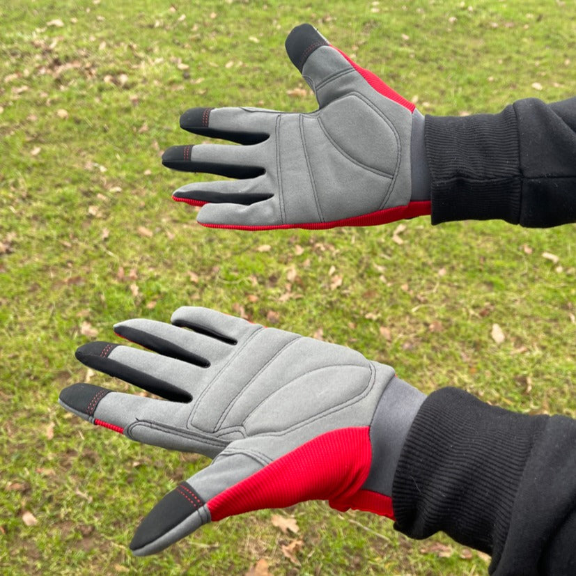 Searcher Detecting Gloves - Red