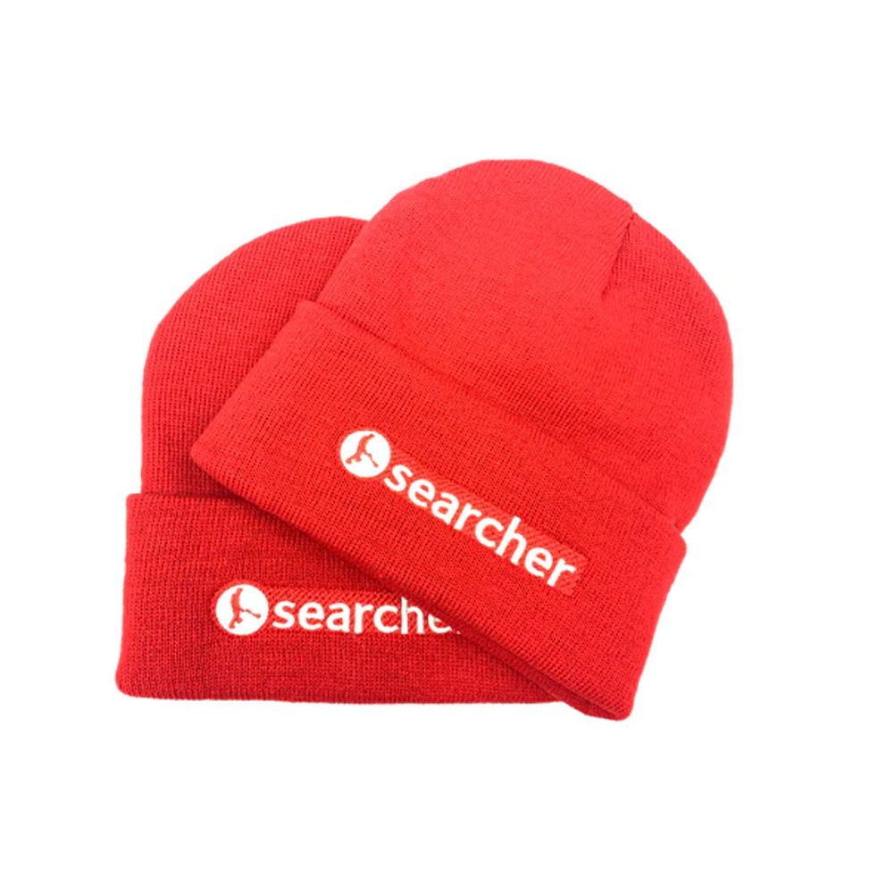 Searcher Detecting Cool Cuffed Beanie - Red