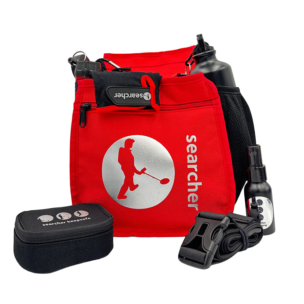 NEW Searcher Finds + Tool PRO Bag - Red
