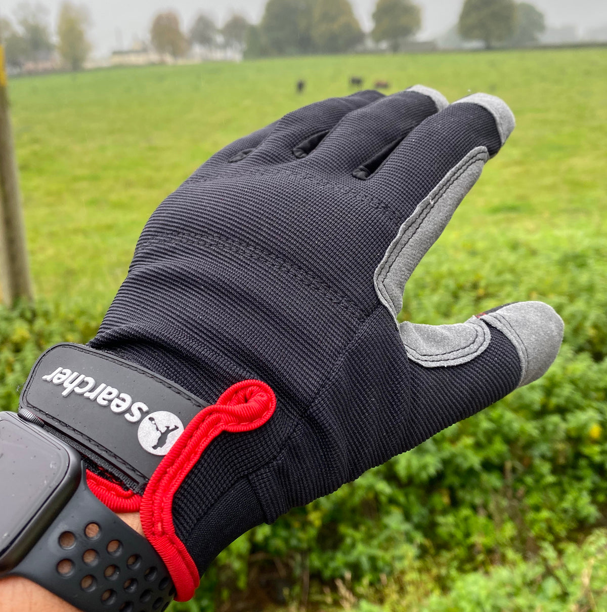 Searcher Detecting Gloves - Black